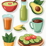 Wellness & Self-Care - Sticker Sheet v17